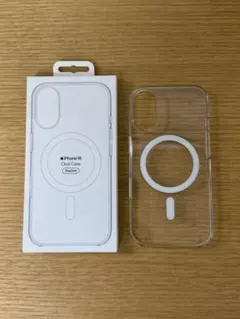 【純正】【美品】iPhone 16用クリアケース MagSafe対応