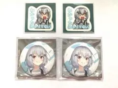 葉加瀬冬雪　缶バッジ　シール