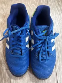 adidas 青 スニーカー 21センチ
