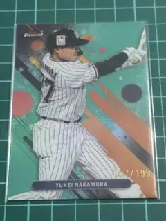 topps finest NPB 中村悠平　199シリ