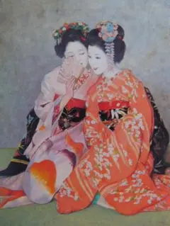 弦田英太郎、【初座敷】、希少な大判額装用画集より、美品、日本人画家 2025年最新】弦田英太郎の人気アイテム - メルカリ
