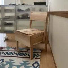 Enzo Mari Sedia 1風 杉材DIY椅子キット