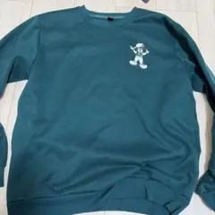 ダークグリーン トレーナー キャラクター