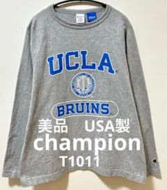 美品USA製UCLA ChampionチャンピオンT１０１１カレッジロゴTシャツ