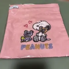 PEANUTS スヌーピー ポーチ ピンク