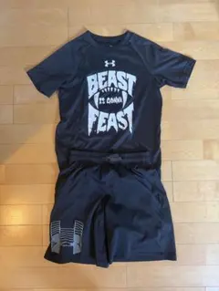アンダーアーマーTシャツ ショートパンツ セット YLG