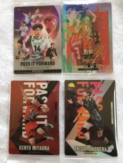 バレーボール　ウエハースカード