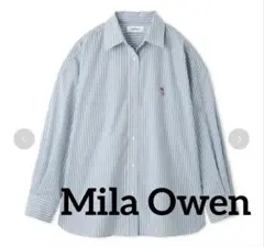 Mila owen 2026SS 2WAYカシュクールーオーバーサイズシャツのサムネイル