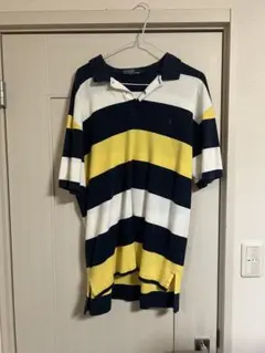 Polo Ralph Lauren ポロシャツ L ボーダー 半袖ラルフローレン