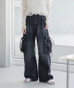 kastane カーゴデニムパンツのサムネイル