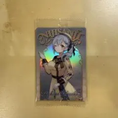 にじさんじ ウエハース 葉加瀬冬雪 カード