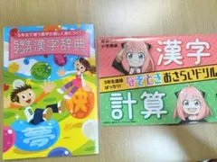 5年生 マンガ漢字辞典 漢字計算おさらいドリル