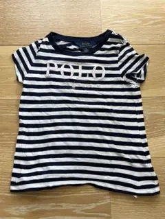 POLO ボーダーTシャツ 115cm