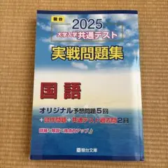 2025 大学入学共通テスト 実戦問題集 国語 駿台文庫