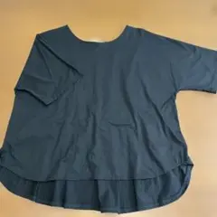 MELROSE claire ゆったりTシャツ 黒色