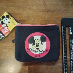 新品　Disney ミッキーマウスクラブ　ミッキー　ティッシュポーチ　ポーチ　黒