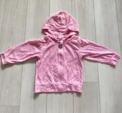 HELLO KITTY フード付きパーカー 95サイズ ピンク