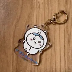 ナガノマーケット ハチワレ ホログラムキーホルダー
