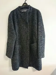 タイムセール☆シンプルツイードコート