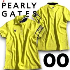 パーリーゲイツ ゴルフ 鹿の子 ストレッチ 半袖 ポロシャツ ウェア 00