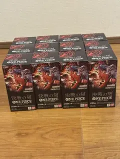 ONE PIECEカード OP02 6BOXセット。スニダンで購入した商品です