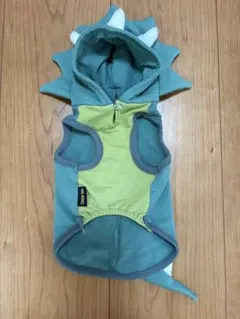 CRUSH DOG 恐竜 フード付き 犬服 Sサイズのサムネイル