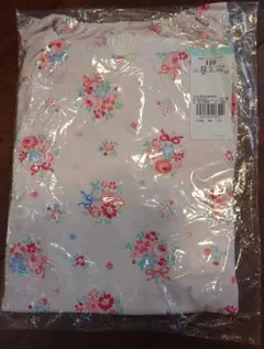 110サイズ 花柄 半袖パジャマ ブーケ コンビミ