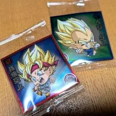 ドラゴンボール 超戦士シールウエハース超 孫悟空 Jr. ベジータ 超15−14