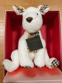BURBERRY バーバリー 犬 ぬいぐるみ マフラー ノバチェック 1999のサムネイル