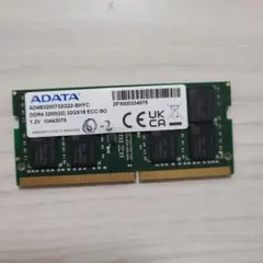 ADATA DDR4 PC4-2666V ノート用メモリ 32GB L010 - メルカリ