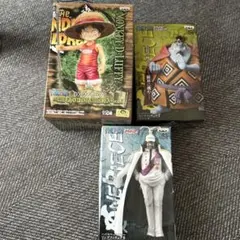 ワンピース フィギュアセット モンキー・D・ルフィ 他