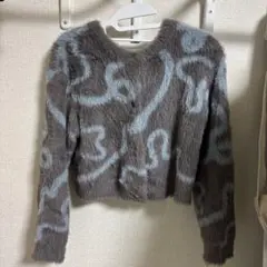 Kastane グラフィティニットカーディガン