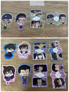 【匿名配送】名探偵コナンSDダイカットステッカーセット4 安室透 工藤新一毛利蘭