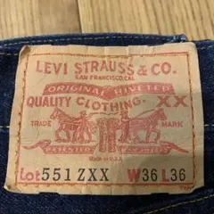 たか様専用Levi's VINTAGECLOTHING551zxx W36L36