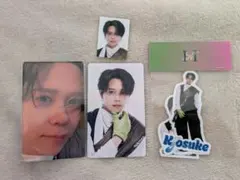 INI NEW YEAR POPUP 藤牧京介 トレカ ステッカー IDフォト