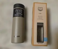 【新品・未使用】タイガー　らくらくキャップ ステンレス製真空耐熱ボトル0.30Lのサムネイル