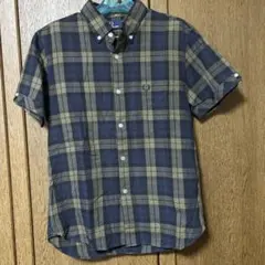 Fred Perry チェック柄 半袖シャツ フレッドペリー