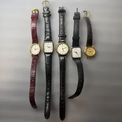SEIKO quartz 腕時計　５点まとめのサムネイル