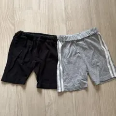 キッズハーフパンツ 2枚セット 100cm