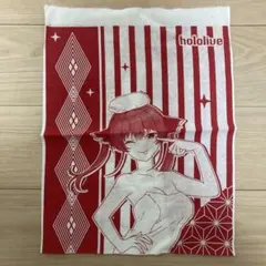 宝鐘マリン 不知火フレア 極楽湯コラボ 手ぬぐい