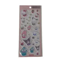 正規品　ぷっくりシール　サンリオキャラクターズ　ねぇねぇ抱っこ！