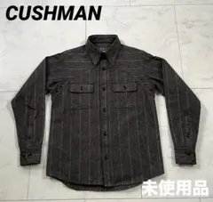 CUSHMAN ヘリンボーンワークシャツメンズ＆レディース 長袖シャツ新品未使用 CUSHMAN ヘリンボーンワークシャツメンズ＆レディース 長袖
