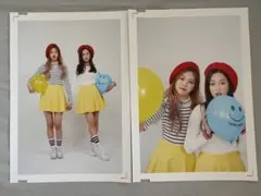 CLC イェウン 韓国公式ファンクラブ特典 フォトカード CLC イェウン＆ウンビン 韓国公式ファンクラブ特典 大判フォトシート2