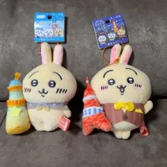 ちいかわ　うさぎぬいぐるみ ご当地　東京タワー　スカイツリー2点セットのサムネイル
