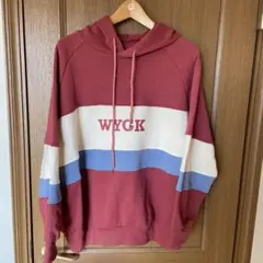 韓国ブランド　イチナナキログラム　カラーブロック パーカー スウェット