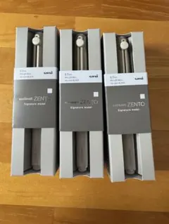 ユニボールゼント シグニチャーモデル シャンパンゴールド＆シルバー 4