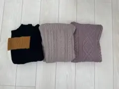ニットトップス 長袖