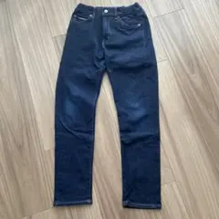 UNIQLO ダークブルー デニム 140