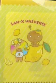 San-X こげぱん レモン 巾着 クリアファイル ステッカー