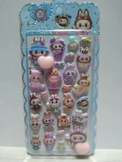 うさぎキャラクターシール 24枚入り　お尻ぷにぷに